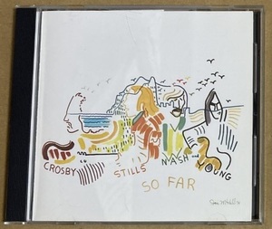 CD★CROSBY, STILLS, NASH & YOUNG 「SO FAR」　クロスビー、スティルス、ナッシュ＆ヤング、ベスト盤