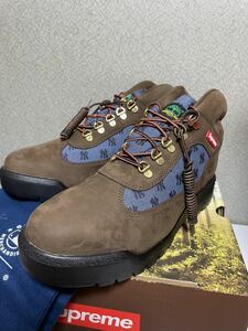 【未使用】Supreme Timberland New York Yankees Field Boot BrownUS9 27cm シュプリーム ティンバーランド