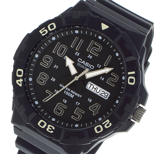 【新品本物】★カシオ CASIO ダイバールック DIVER LOOK クオーツ 腕時計 MRW-210H-1A ブラック【メンズ】