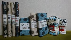 リサラーソン 生地 キルティング キャンバス ラミネート フリース 9点まとめて マイキー はりねずみ リネン コットン