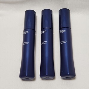 ビゲン N茶 ヘアマスカラナチュラルブラウン 15ml 3本セット