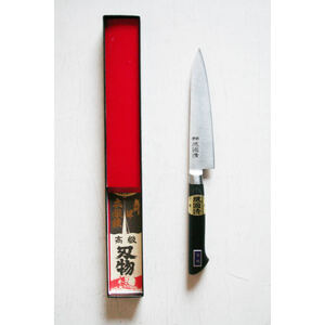 送料込み 新品未使用 堺刃物 鋼 包丁 ハガネ 果物ナイフ ペティナイフ キャンプ クラフトナイフ アウトドア