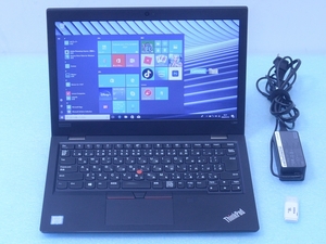 ThinkPad L390 Core i5-8250U 8GB SSD256GB Win10(DtoD) 13.3インチ Lenovo ノートパソコン PC 管理D09