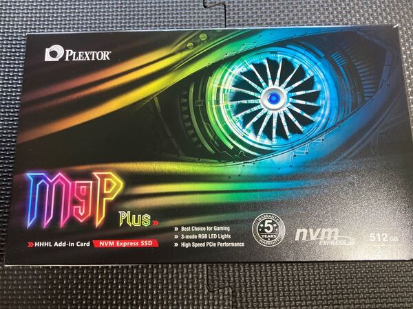 PLEXTOR PX-512M9PY+ 512GB SSD NVMe PCIE