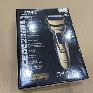 HITACHI 日立 電動往復式シェーバー S-blade エスブレード RM-T3995UF 3枚刃 海外対応
