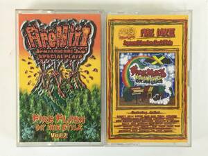 ■□H748 FIRE FLASH 017 IRIE STYLE FIRE MIXⅡ FIRE MIXⅢ カセットテープ 2本セット□■