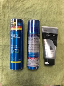 サクセス薬用育毛トニックトニック及びルシードカラーリンスのセット