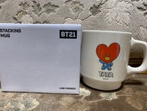 ★BT21 公式グッズ スタッキングマグ TATA BTS V テテ 新品★_画像2