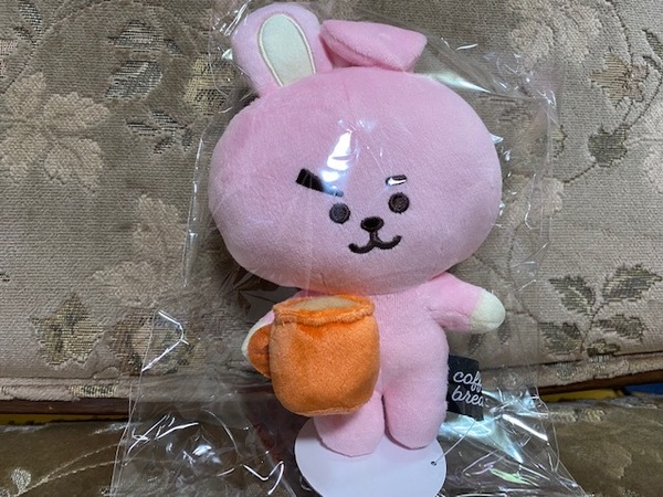 ★BT21 公式グッズ ぬいぐるみ(カフェ) COOKY BTS JUNGKOOK ジョングク 新品未開封★