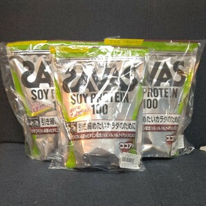 SAVAS ザバス ソイプロテイン 100 ココア味 945g 3袋セット