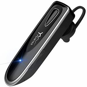 【送料無料】ブラック Bluetooth ワイヤレス ヘッドセット V4.1 片耳 超大容量バッテリー 36時間通話可能 マイク内蔵 ハンズフリー通話 軽