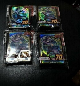 遊戯王 ラッシュデュエル　ブラックマジシャン　スリーブ　新品未開封4つバラウリ可