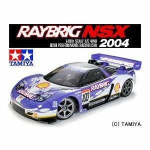 タミヤ 1/10RC ボディ NSX 2004 RAYBRIC GT500 田宮模型 レイブリック 絶版 貴重 TA TB TT TG F103GT TRF