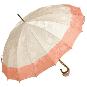 傘 前原光榮商店 レディース 長傘 16本骨 雨傘 Fiore フィオーレ ローズ