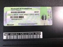 【中古、激レア】IBM ThinkPad R51e モデル1843-BLJ Windows XP リカバリインストール済 動作確認済_画像6