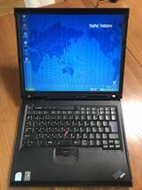 【中古、激レア】IBM ThinkPad R51e モデル1843-BLJ Windows XP リカバリインストール済 動作確認済_画像1