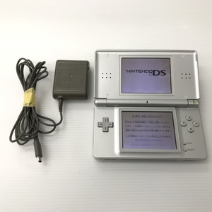 任天堂 Nintendo ニンテンドーDS Lite 本体＋ACアダプター シルバー 状態考慮