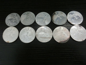 ◆G-72431-45 ドイツ 1972年 ミュンヘンオリンピック記念 10マルク銀貨 まとめて 硬貨10枚