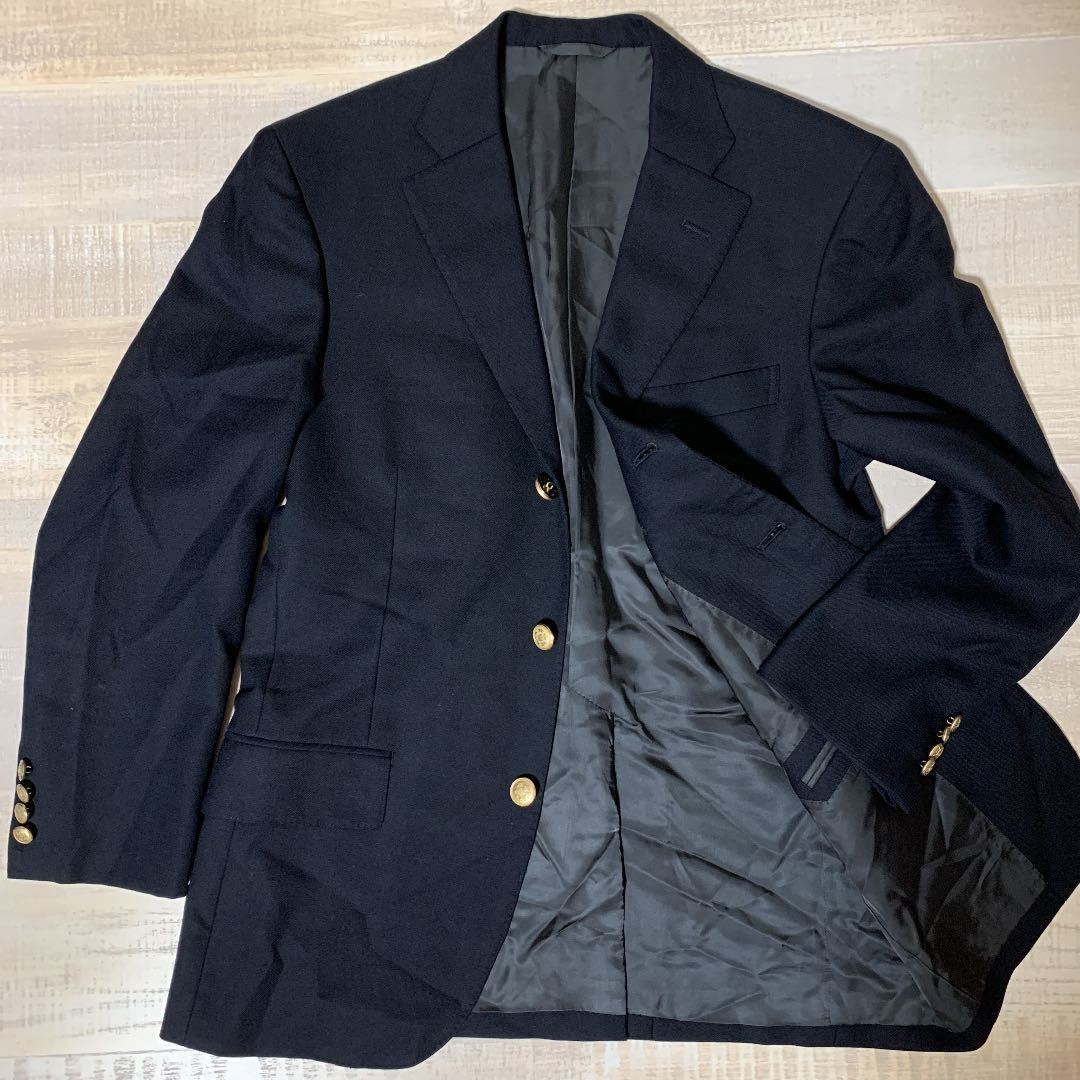 大人の上質 ニューヨーカー 紺ブレ A4 美品 - テーラードジャケット