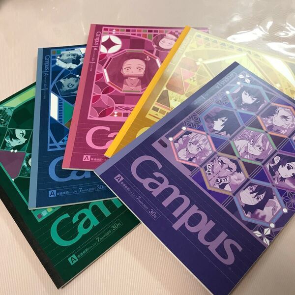 鬼滅の刃ノート5冊セット キャンパスノート KOKUYO CAMPUS ノート ももクロ おそ松さん