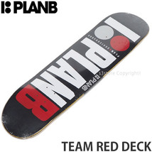 1円～ PLAN B TEAM RED DECK 8.0 X 31.85 プランビー チーム レッド デッキ スケートボード 板 ストリート パーク [同梱不可]_画像1