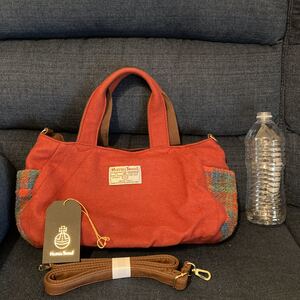 ハリスツイード トートバッグ 2wayバッグ ショルダーバッグ ハンドバッグ