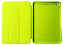送料無料★Apple アップル iPad mini 1 2 3 Smart Caseスマートケース 三つ折スタンド オートスリープ機能 【グリーン】★_画像2