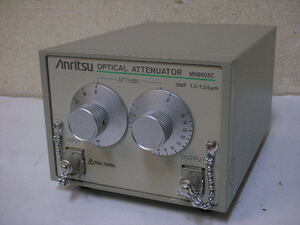 Anritsu OPTICAL ATTENUATOR MN9605C 現状で!