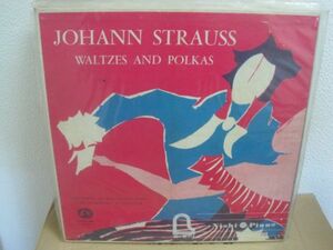 LPレコード JOHANN STRAUSS WALTZE AND POLKAS ウインナ・ワルツとポルカの祭典 ヨハン・シュトラウスと弟ヨゼフの作品集