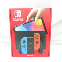 【未使用品】NINTENDO SWITCH ニンテンドースイッチ 有機ELモデル HEG-S-KABAA ネオンブルー・ネオンレッド ※保証開始済み 846108678_画像2