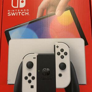 新品・未使用・未開封　ニンテンドースイッチ　有機EL モデル　Nintendo Switch 本体　ホワイト　店舗印有