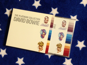 国内盤 3枚組 DAVID BOWIE/platinum collection:デヴィッド ボウイ プラチナム コレクション グラムロック エレクトロニカ SF