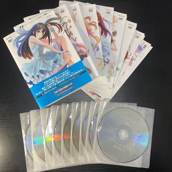 アイドルマスター シンデレラガールズ 全9枚 第1話〜第26話 最終 全巻セット DVD 中古品 レンタル落ちDVD