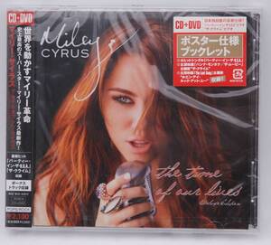 【訳アリ新品】マイリー・サイラス CD+DVD「THE TIME OF OUR LIVES (Deluxe Edition)」検索：Miley Cyrus AVCW-13117/B 未開封