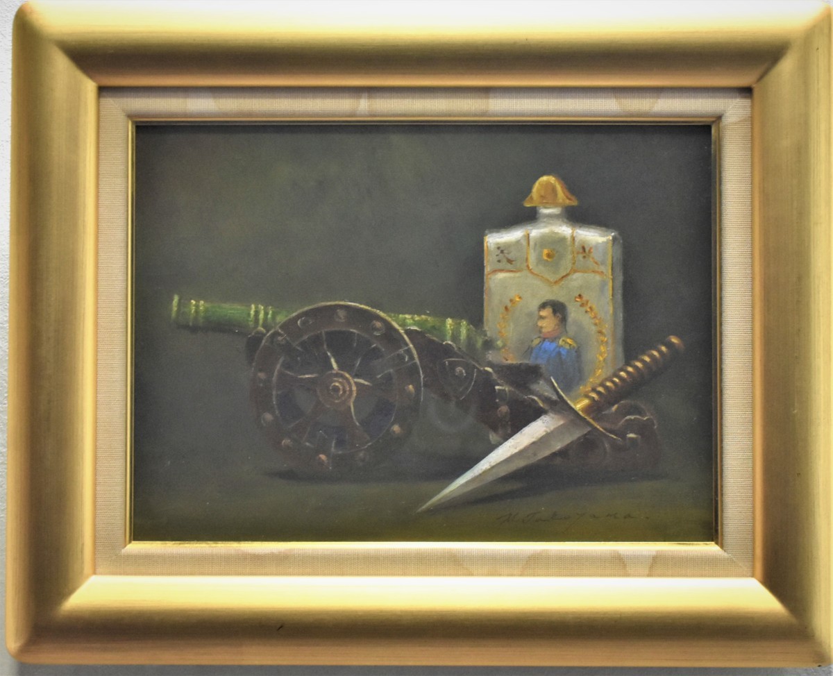 から厳選した 油絵作品 高山章亮 4号 ラ マンチャのレストラン ...