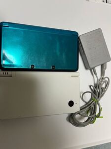 ニンテンドー 3DS(アクアブルー) DSi(ホワイト) 充電器