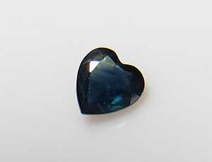  beautiful goods!bai color sapphire 0.28ct Heart loose (LA-4971)