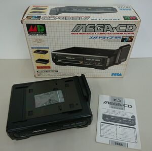 ゲーム機/ジャンク扱い/MEGA-CD/メガドライブ専用/SEGA/4974365529109/動作未確認/ACアダプター欠品・箱入り・説明書付き【A090】