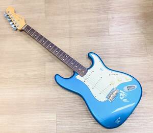 Fender Japan フェンダー ジャパン STRATOCASTER ストラトキャスター 日本製 青×白 ジャンク品扱い エレキギター