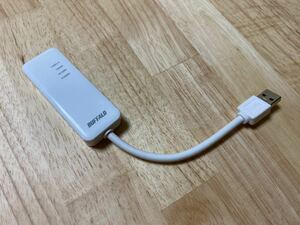 BUFFALO USB LAN アダプター LUA4-U3-AGT ホワイト