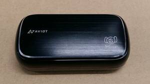 【USED】 AVIOT ピヤホン ピエール中野 コラボモデル Bluetooth 完全 ワイヤレス イヤフォン 充電ケース のみ TE-BD21f ブラック