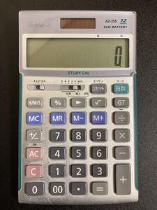 CASIO 電卓 AZ-25S ソフトケース付