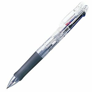 大人気 ゼブラ 3色ボールペン クリップオンG3C 透明 10本 B-B3A3-C
