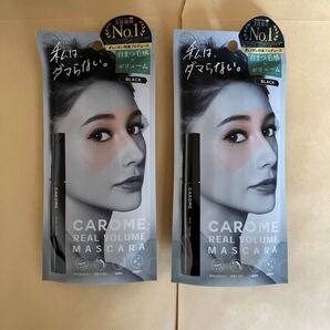カロミー リアルボリュームマスカラ (ブラック) ×2個