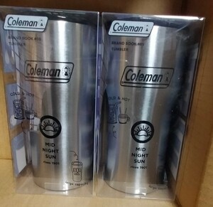コールマン Coleman 真空断熱 ふた付きタンブラー シルバー 2個セット
