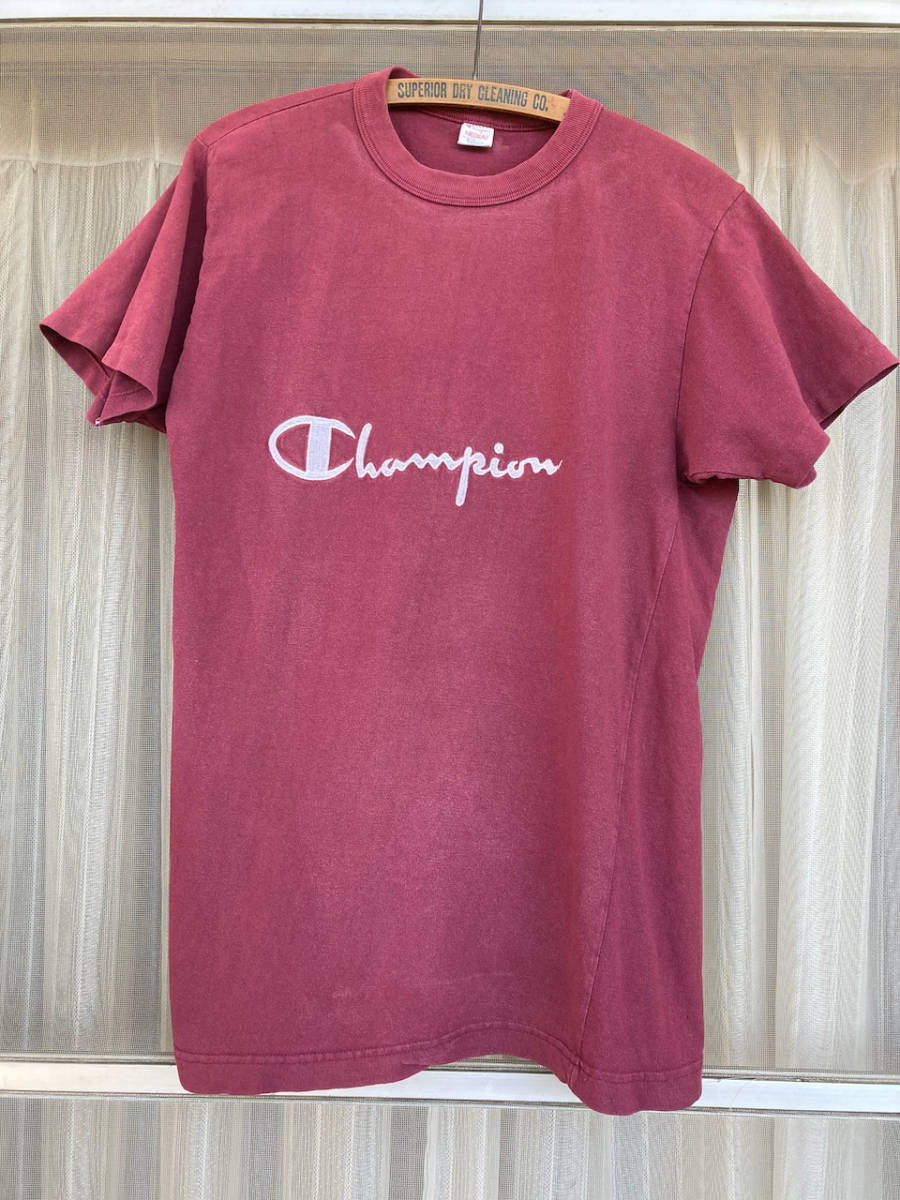 70s 80s ヴィンテージ USA製 チャンピオン Champion 色褪せ◎ Tシャツ