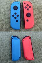 (N87-73) 中古品 Nintendo switch 本体 Joy-Con [L]ネオンブルー [R] ネオンレッド 動作OK_画像4