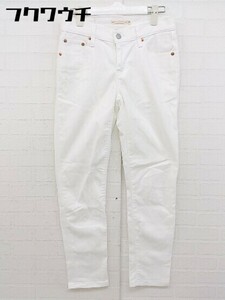 ◇ Levi's リーバイス コットン パンツ サイズ25 ホワイト レディース