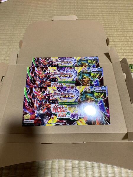 竜装の武者&魔弾の騎士 デッキ 各 40枚 デュエマプレイス デュエルマスターズ 3BOX
