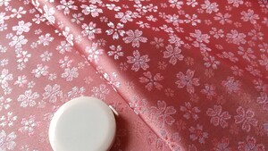 高級金襴生地大判 桜ピンク×ピンク